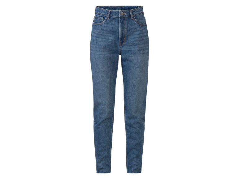 esmara Dames jeans - Mom fit (46, Blauw)