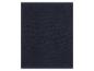 Effen donkerblauwe handdoek