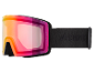 Skibril met regenbooglenzen en zwarte band met de tekst S1-S3 SPEQ GmbH.