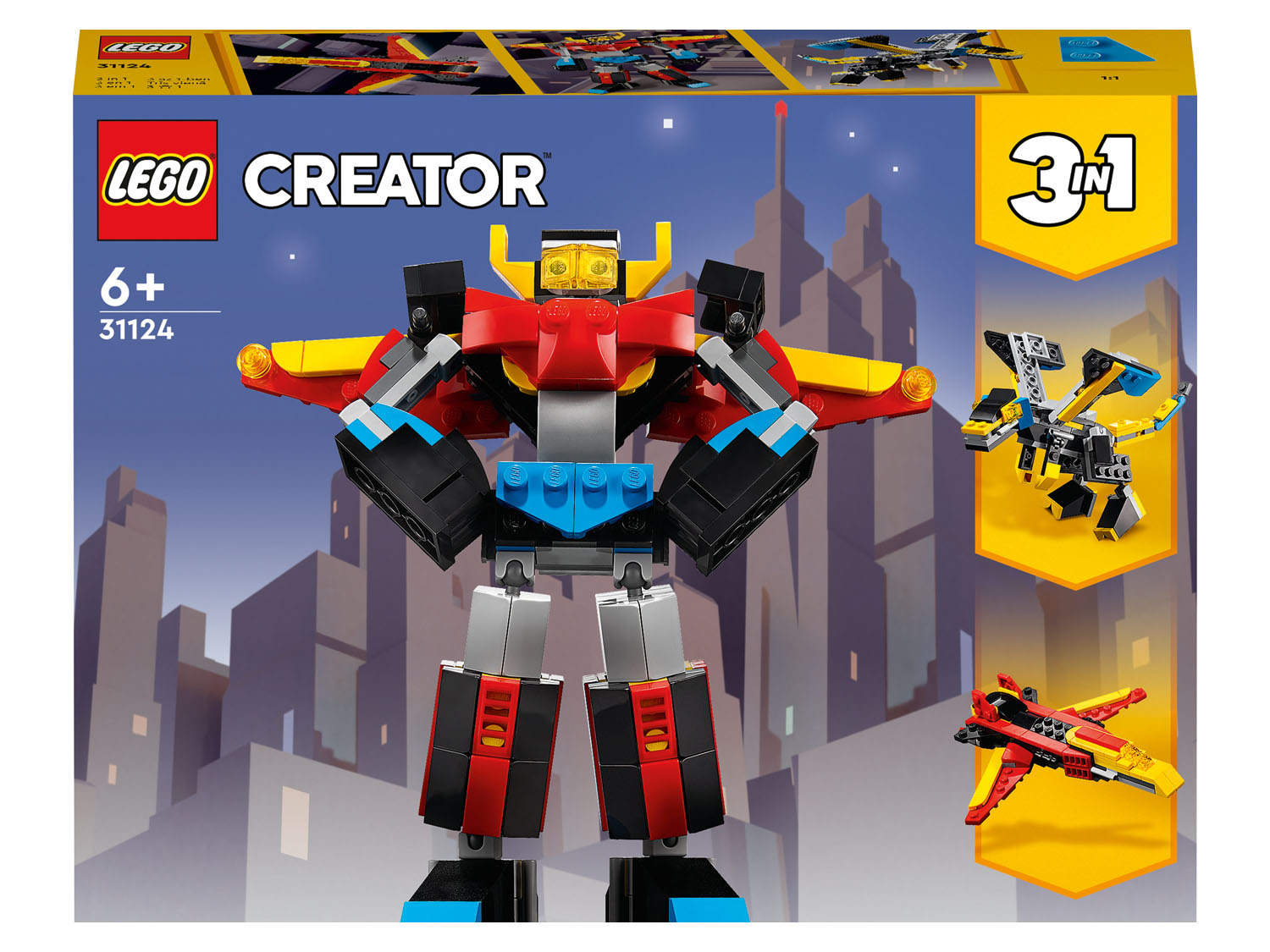 Clip vlinder Leninisme Spuug uit LEGO® Creator Superrobot - 31124 online kopen | LIDL
