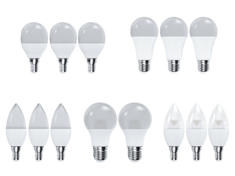Ga naar volledige schermweergave: LIVARNO home 2 of 3 LED-lampen - afbeelding 1