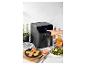 Masterpro airfryer, zalm, Brusselse spruiten en toast.