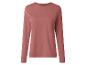 Roze T-shirt met lange mouwen voor dames