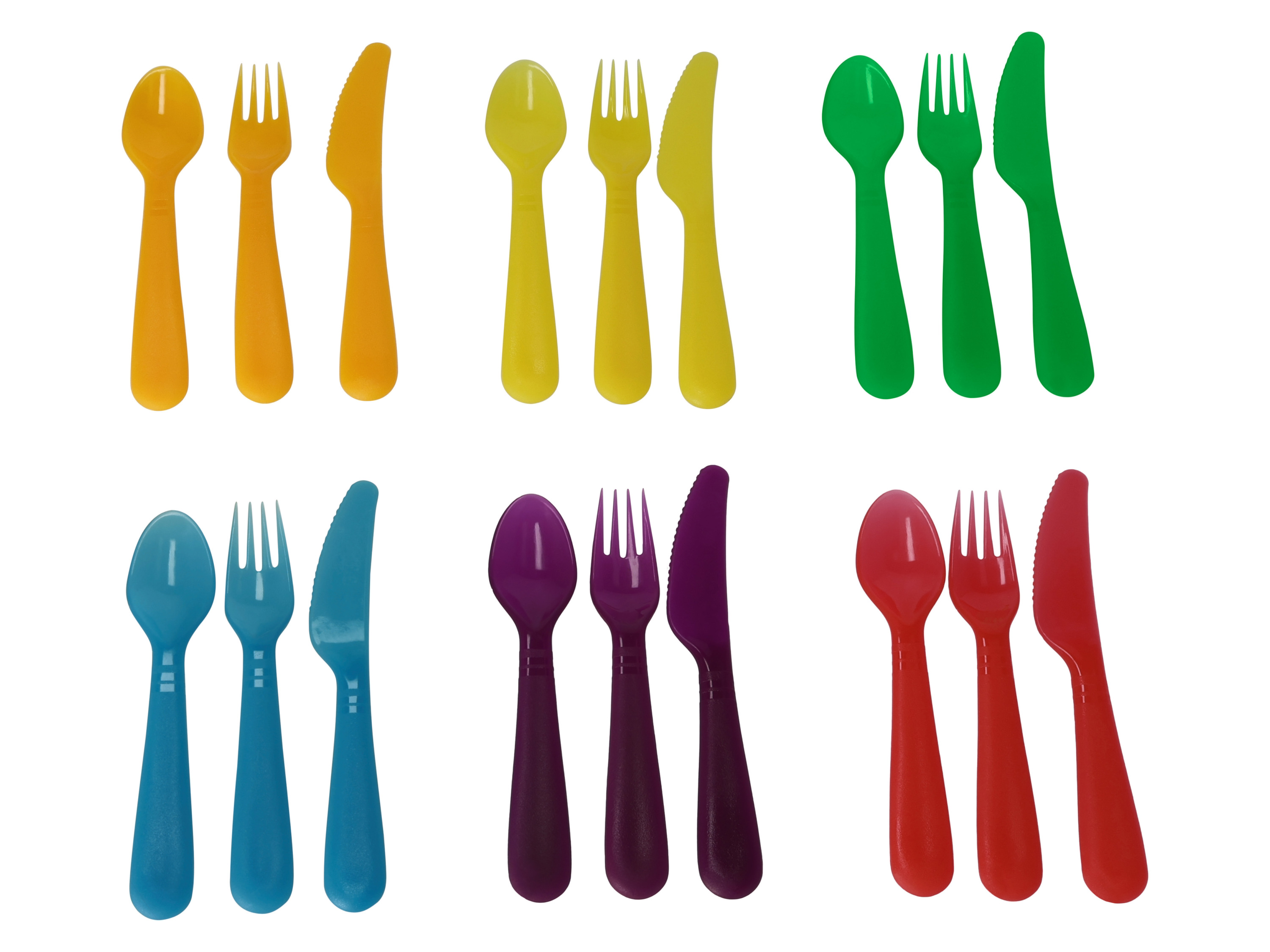 SILVERCREST Kunststof serviesset (Bestek)