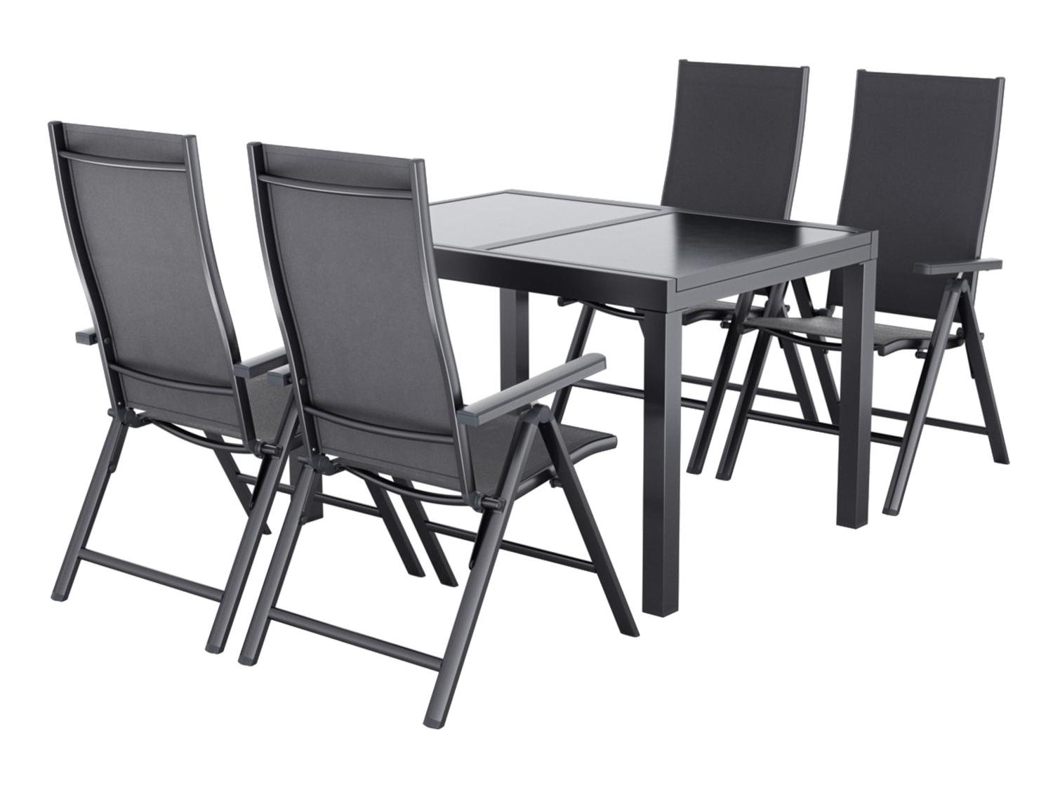 2 Aluminium Tuinstoelen Houston Set