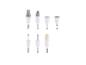 Set van zeven manicure-/pedicure-opzetstukken, inclusief slijp- en polijstgereedschap.