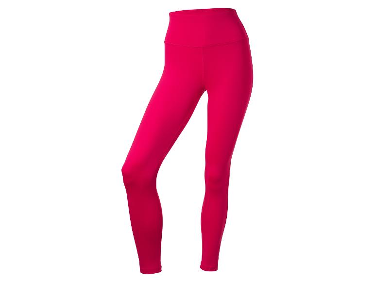 Een paar roze leggings voor sporten.