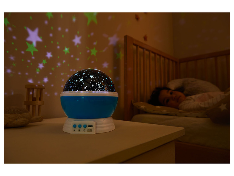 Ga naar volledige schermweergave: LIVARNO home Nachtlamp met sterrenhemel - afbeelding 14