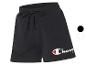 Zwarte Champion shorts met trekkoord.