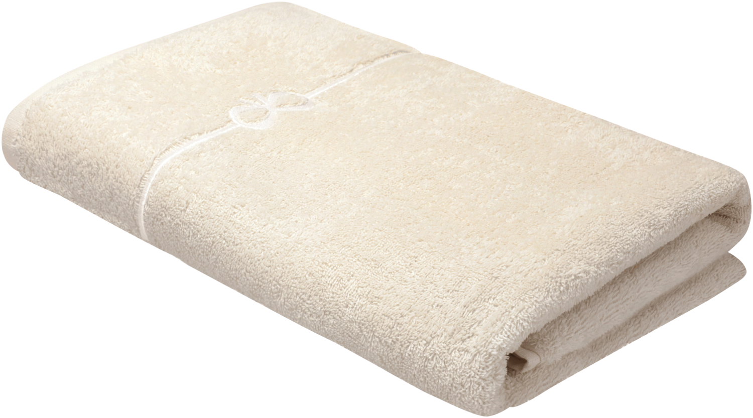 LIVARNO Badhanddoek, 70 x 140 cm. (Wit)