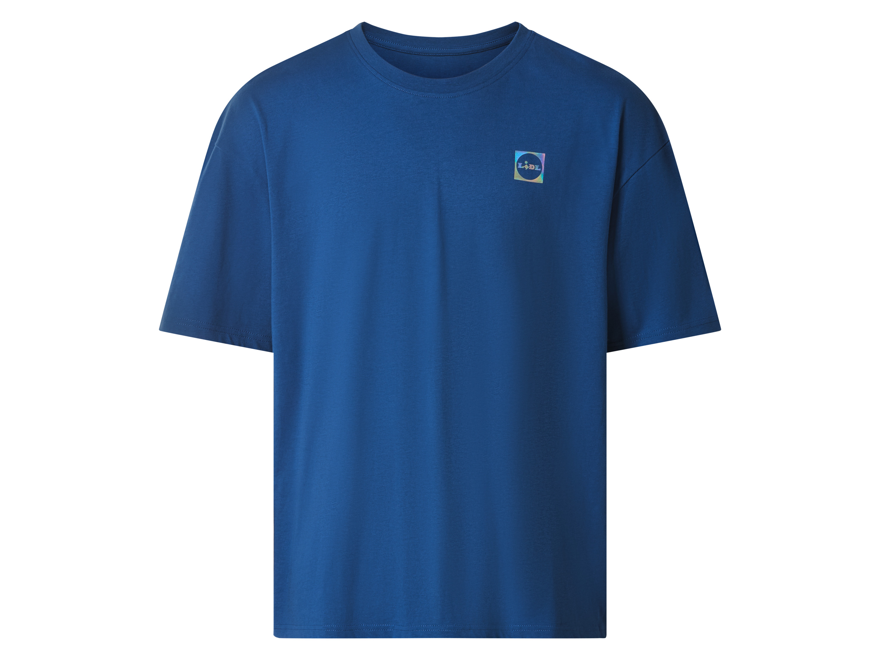 Lidl heren T-shirt (Blauw, S)
