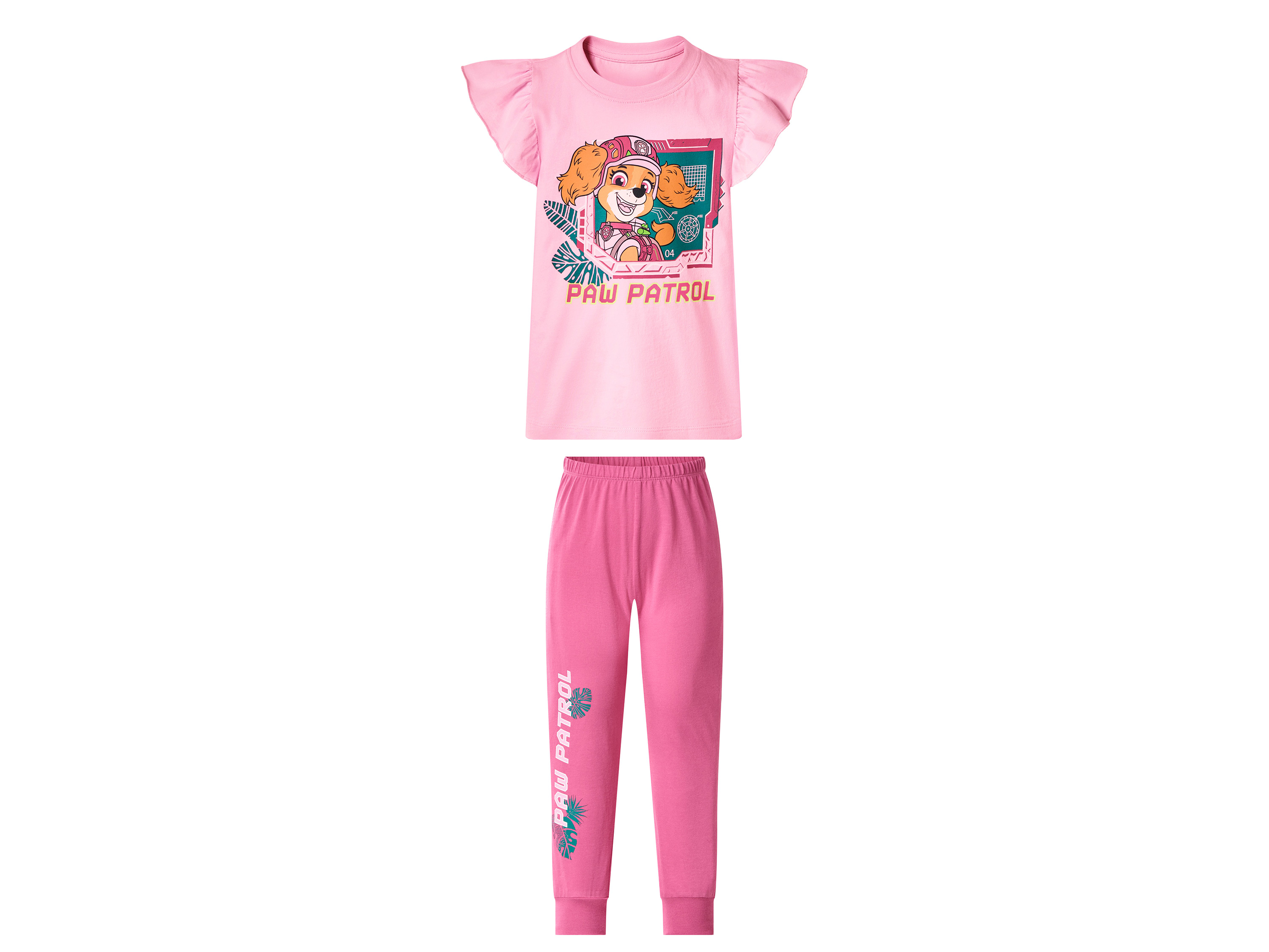 LUPILU Paw Patrol kinder pyjama (Lichtroze/roze, 98/104)