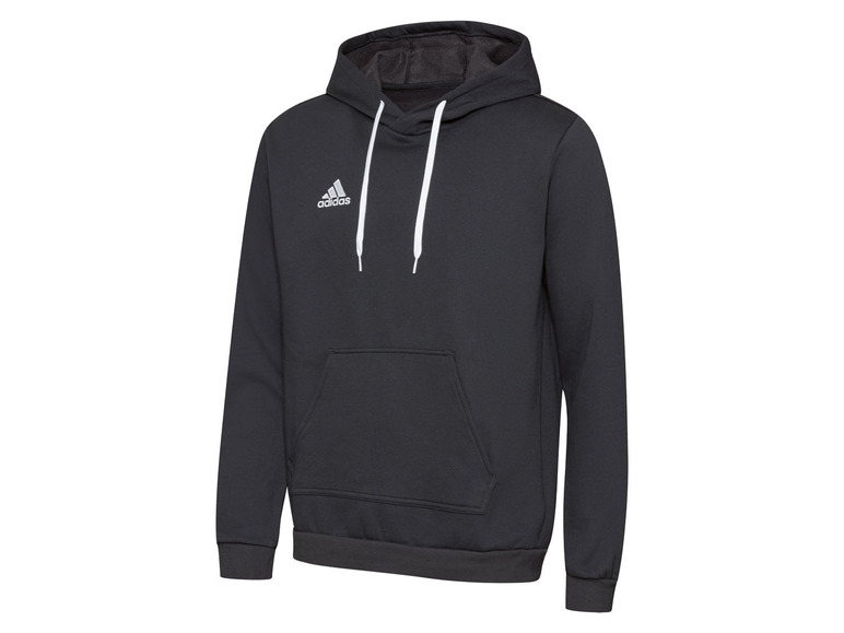Zwarte hoodie met capuchon van Adidas.