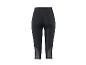 Zwarte 3/4 sportlegging met mesh-inzetstukken
