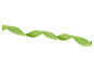 Een groene lint met een geweven textuur.