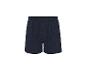 Donkerblauwe sportshorts voor heren met elastische tailleband
