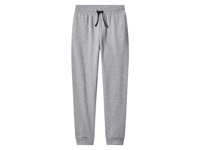 Grijze joggingbroek met zwart trekkoord