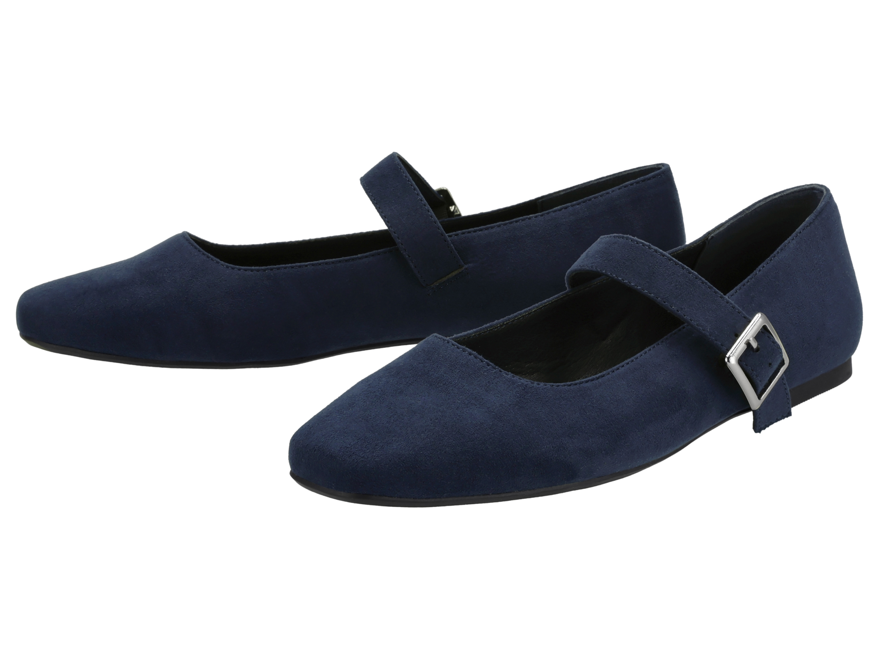 esmara Dames ballerina's (Marineblauw, 38)