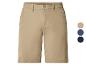 Heren chino shorts in beige met kleuropties