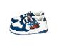 Kindersneakers met Bliksem McQueen-print, wit en donkerblauw