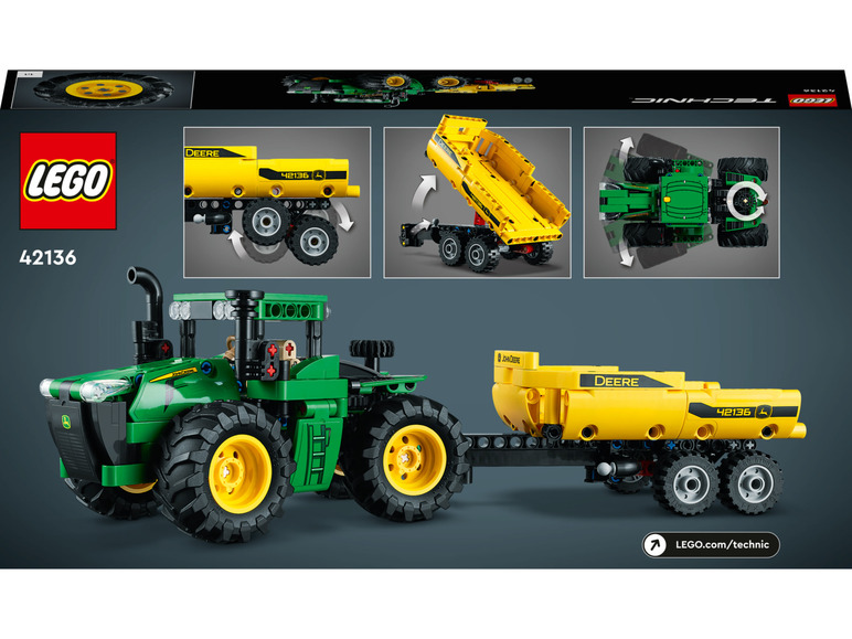Ga naar volledige schermweergave: LEGO® Technic John Deere 9620R 4WD-tractor - afbeelding 6