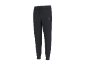 Zwarte joggingbroek voor heren met trekkoord en elastische boorden.