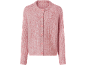 Roze vest met knopen