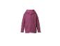 Paarse kinderhoodie met rits.