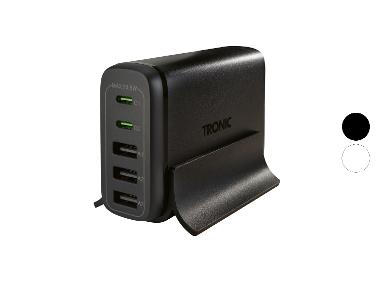 TRONIC® USB-laadstation, USB-A en USB-C