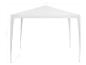 Wit tuinpaviljoen met afmetingen 295x295x250 cm