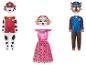 Paw Patrol-kostuums voor meisjes en jongens, inclusief een brandweerman, een politieagent en een prinses.