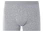 Grijze katoenen boxershorts.