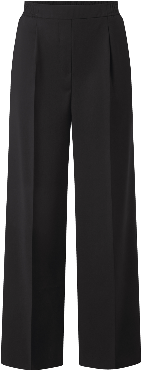 ESMARA Dames broek, wide leg (Zwart, M(40/42))