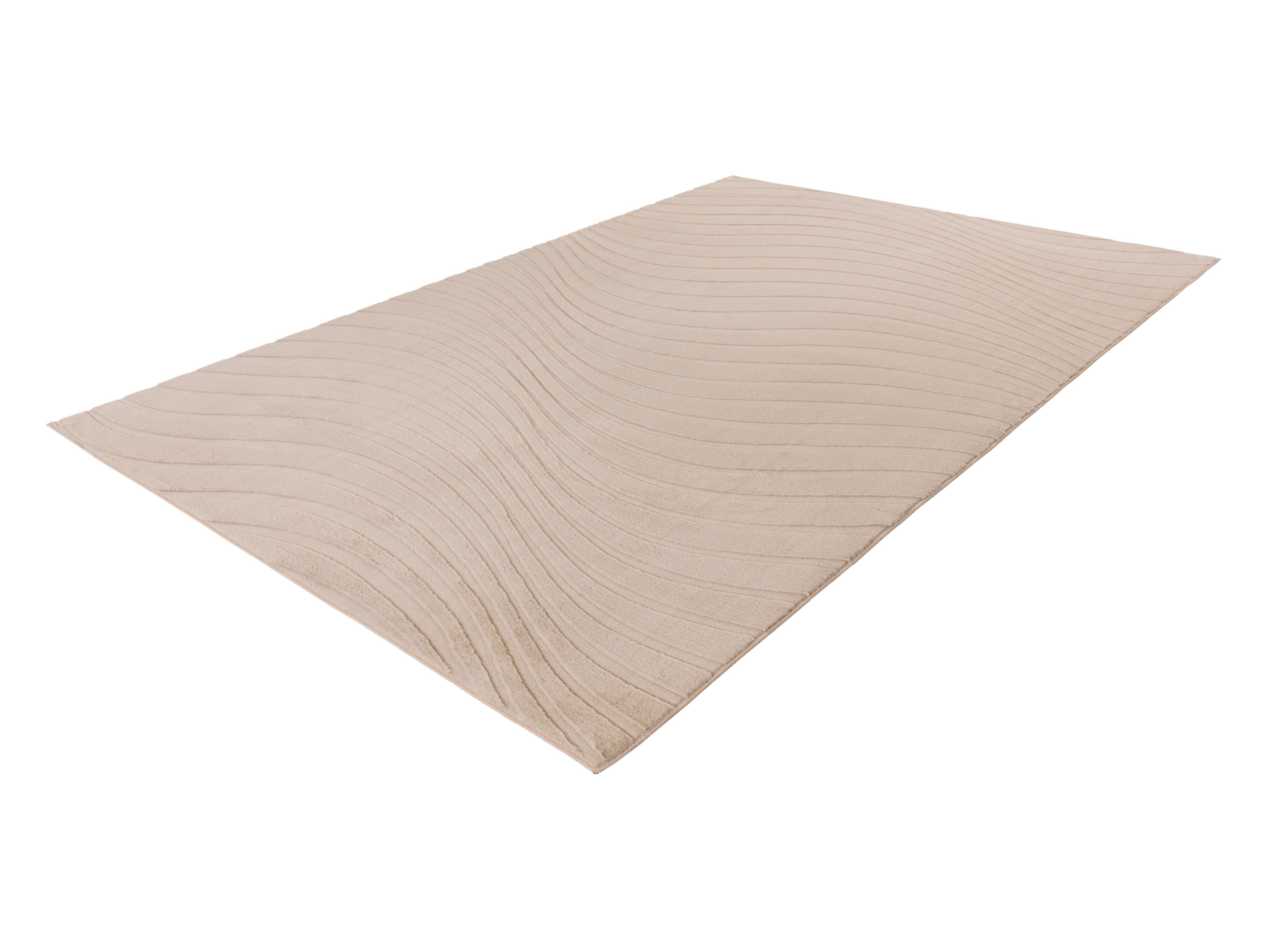 KAYOOM Vloerkleed Kierk, laagpolig (325, Beige, 120 x 170 cm)