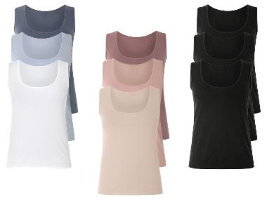 esmara® Dames tanktop 3 stuks