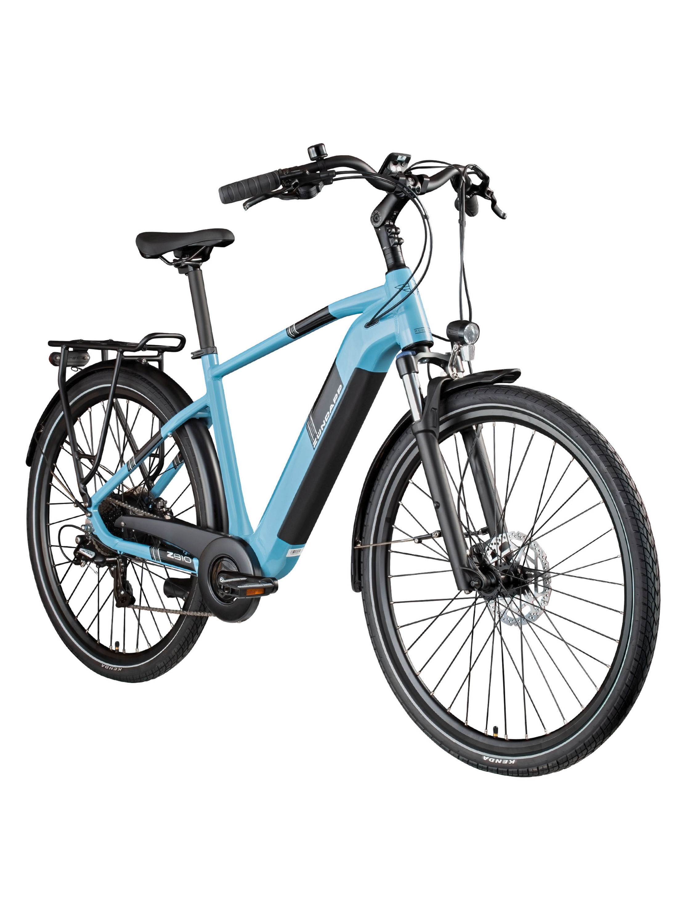 ZÜNDAPP E-Bike Trekking Z810 700c, 28 inch (Heren, schitterend blauw)