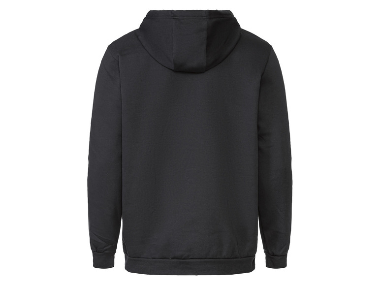 Zwart hoodie sweatshirt met capuchon