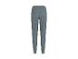 Dames joggingbroek met patroon in een blauwgroene kleur met elastische tailleband en boorden.