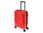 Rode Esmara harde handbagagekoffer met telescopisch handvat en wielen