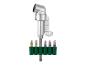 Haakse booradapter met Torx en Phillips bitset