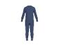 Marineblauwe pyjamaset voor heren, met een shirt met lange mouwen en een lange broek.