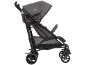Grijze Joie kinderwagen met kap en gaasmand