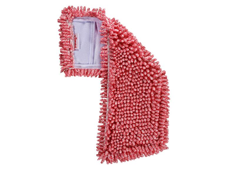 Rode Vileda microvezel mop kop.