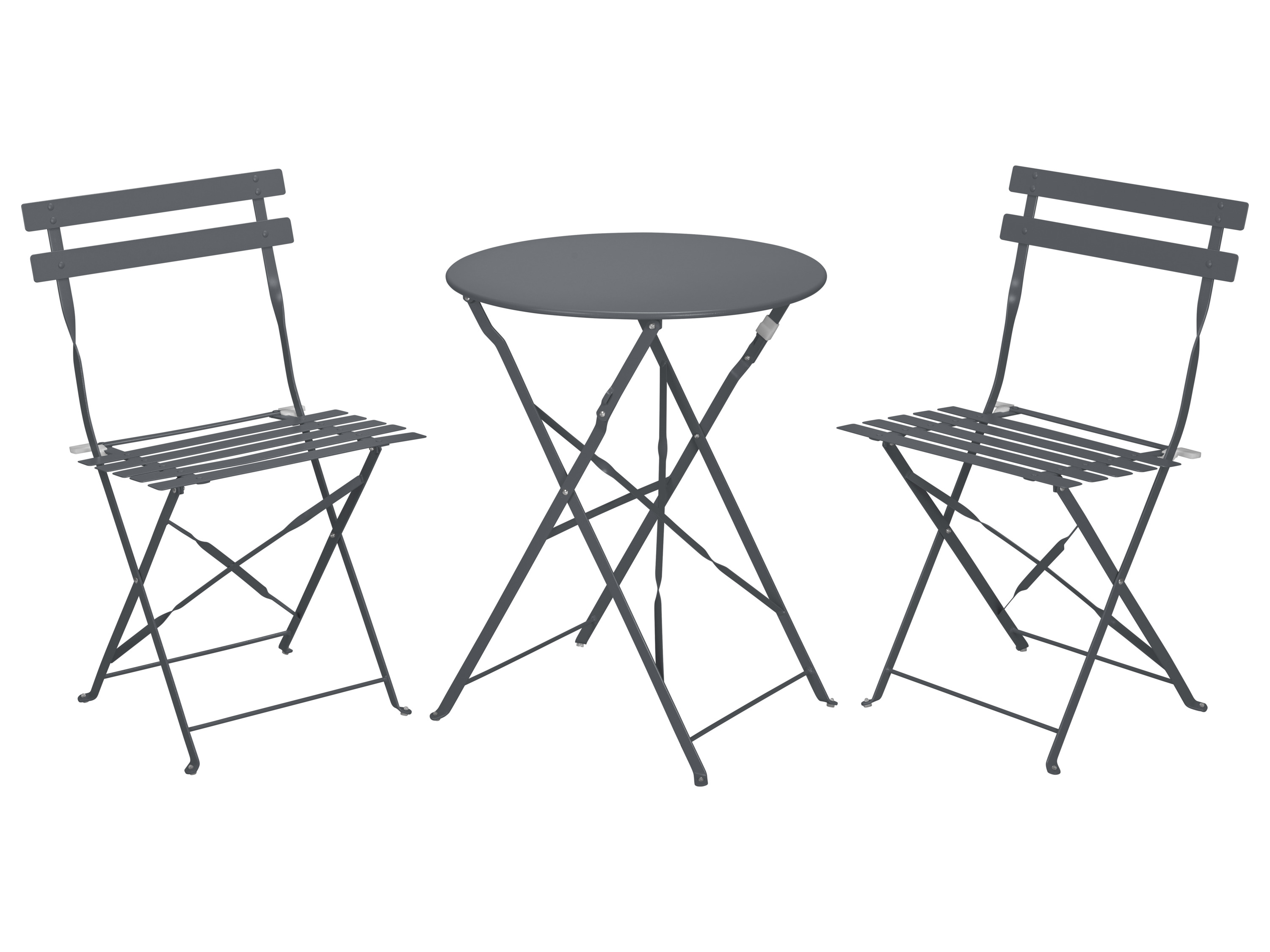 LIVARNO Bistroset 3-delig (Antraciet)