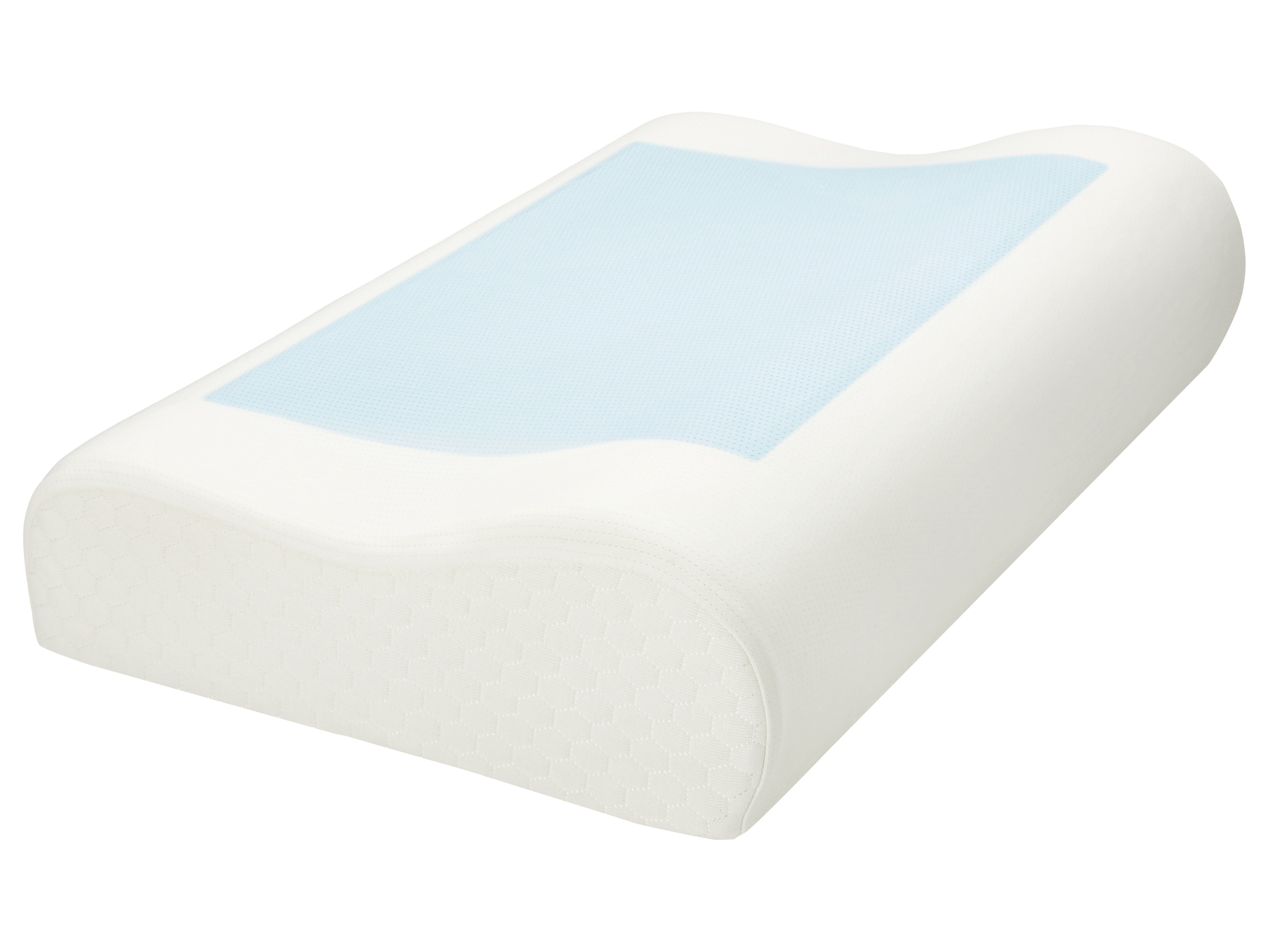LIVARNO Ergonomisch nekkussen met gel 48 x 30 cm - memory-foam