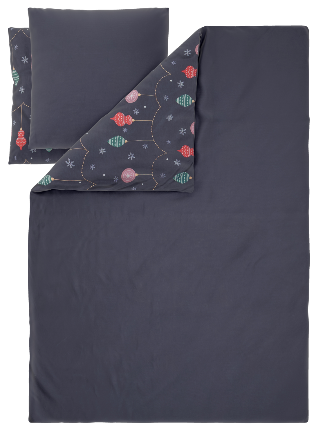LIVARNO Microvezel-satijnen beddengoed, 240 x 220 cm. (Blauw)