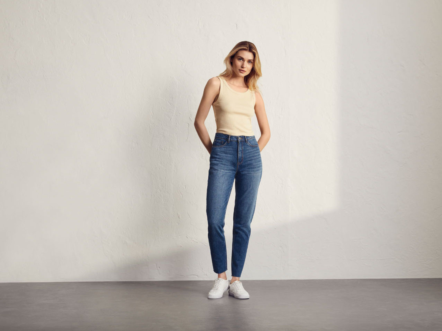 Wegrijden ik ben gelukkig wassen esmara® Dames jeans - Mom fit online kopen | LIDL