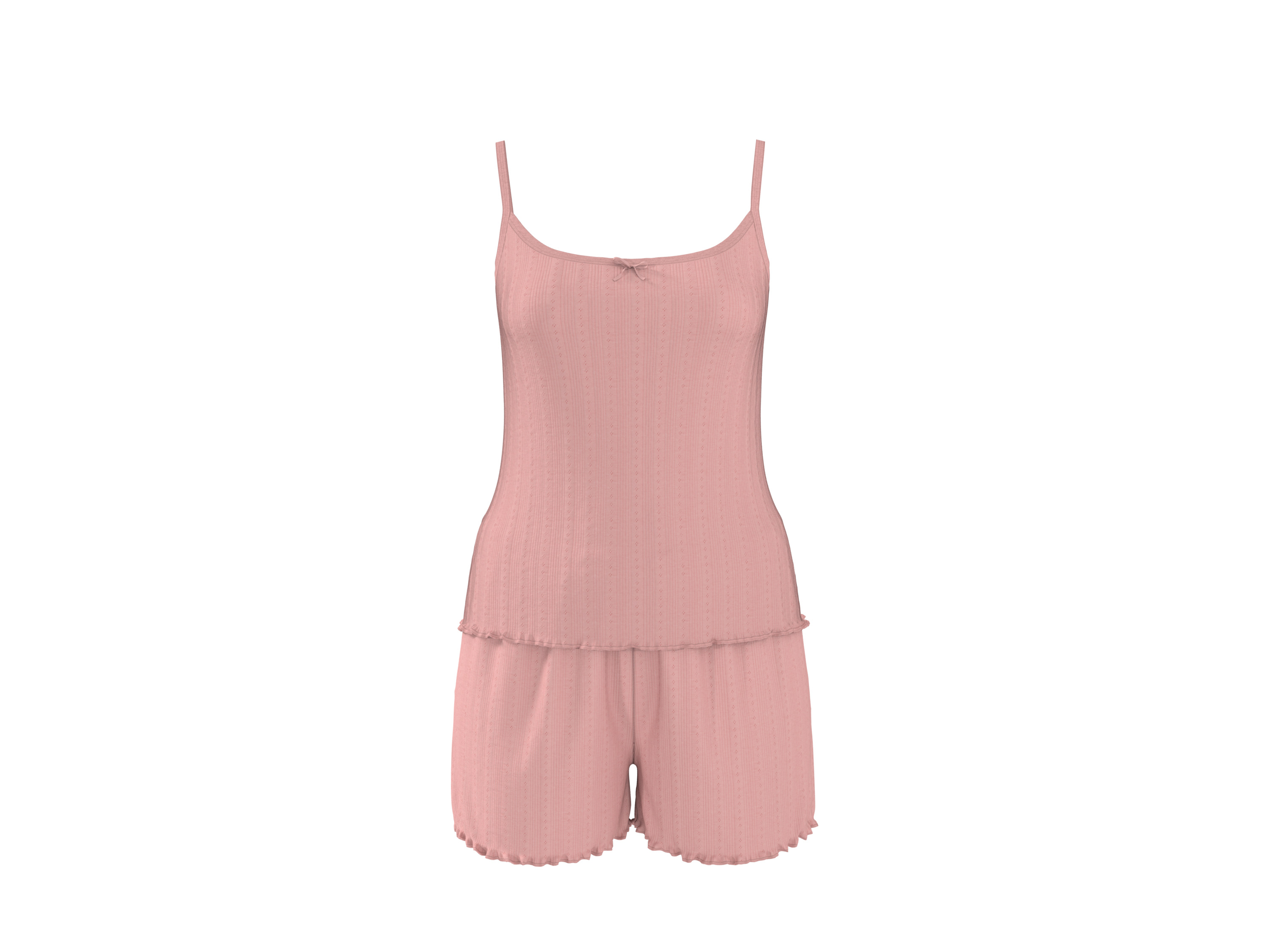 ESMARA Pointelle dames shortama (Roze, L (44/46))