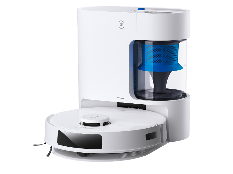 Deebot robotstofzuiger en reinigingsstation: gemakkelijke automatische reiniging.