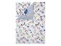 Kinderdekbedovertrek met kussen, met cartoon puppyprint
